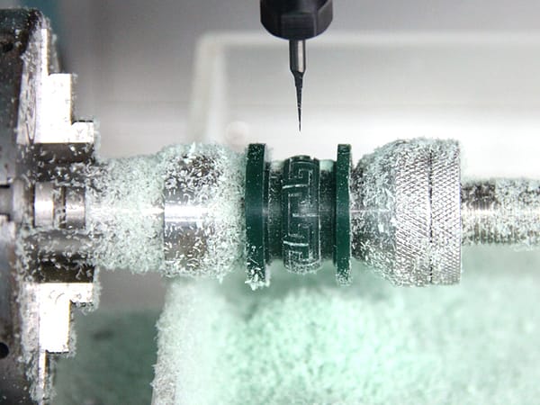 CNC Milling Rotary on process